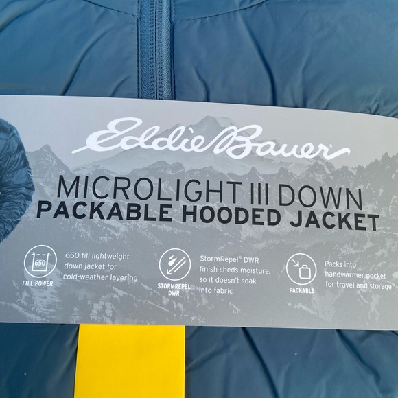 Eddie Bauer Jackets & Coats Eddie Bauer Microlight Iii Down